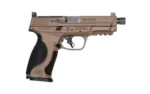 Smith & Wesson Inc. S&W M&P 9 M2.0 Metal OR Optic Ready Handgun 9mm Luger 17rd Magazines(2) 4.6" Threaded Barrel No Thumb