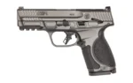 Smith & Wesson Inc. S&W M&P 9 M2.0 Metal Compact OR Handgun 9mm Luger 15rd Magazine(2) 4" Barrel Tungsten Gray Cerakote Thumb