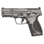 Smith & Wesson Inc. S&W M&P 9 M2.0 Metal Compact OR Handgun 9mm Luger 15rd Magazine(2) 4" Barrel Tungsten Gray Cerakote Thumb