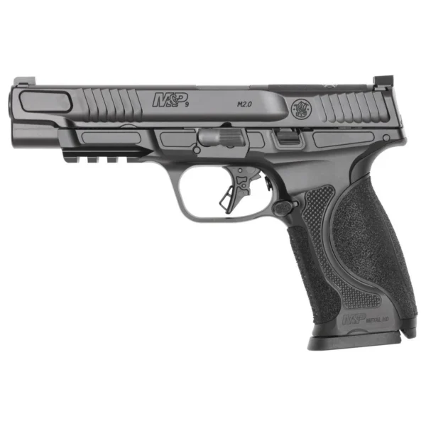 Smith & Wesson Inc. S&W M&P 9 M2.0 Metal HD Optic Ready Full Size Handgun 9mm Luger 15rd Magazines(2) 5" Barrel No Thumb