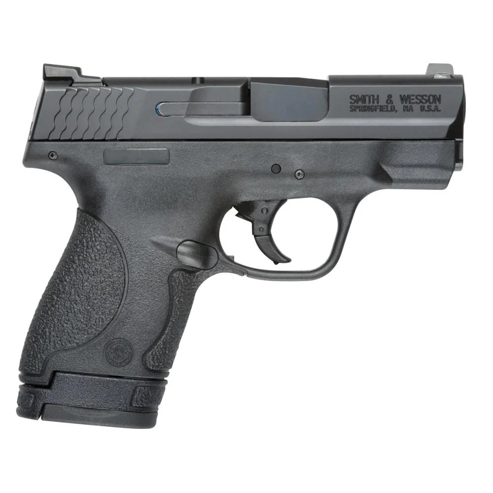 smith-wesson-mp-9-shield-9mm-used-le-primary-1 Smith & Wesson Inc. Smith & Wesson M&P 9 Shield Handgun 9mm Luger 7rd Magazine 3.1" Barrel Black Night Sights NTS LE USED