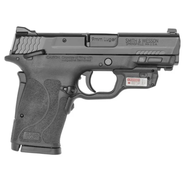 Smith & Wesson Inc. S&W M&P 9 SHIELD EZ Manual Thumb Safety Handgun 9mm Luger 8rd Magazine 3.75" Barrel with Crimson Trace