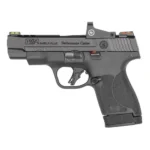 Smith & Wesson Inc. S&W PC M&P 9 Shield Plus Crimson Trace Handgun 9mm Luger 10rd Magazine 4" Ported Barrel Black USED