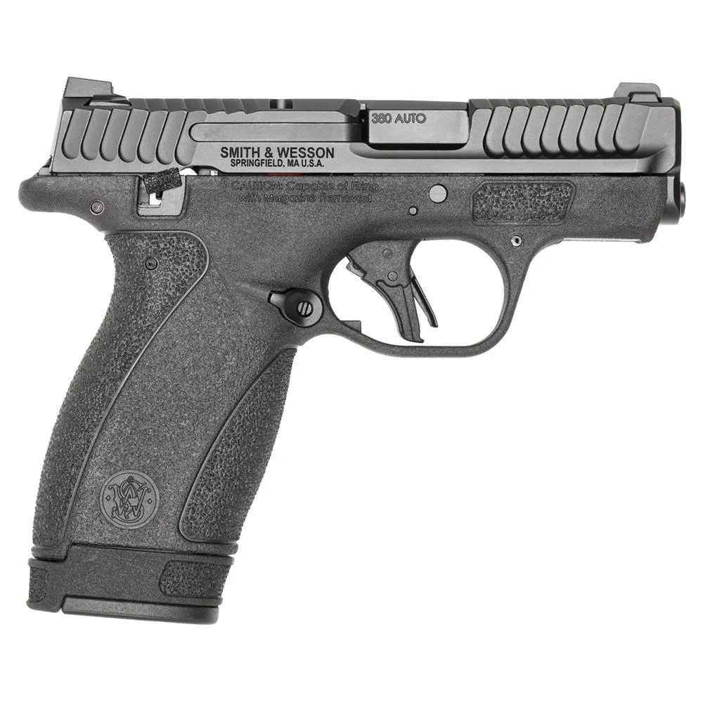 smith-wesson-mp-bodyguard-2-0-380-black-primary-1 Smith & Wesson Inc. Smith & Wesson M&P Bodyguard 2.0 Handgun .380 Auto 10rd (1) & 12rd (1) Magazines 2.75" Barrel Black Thumb