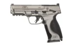 Smith & Wesson Inc. S&W M&P9 M2.0 Metal Optic Ready Handgun 9mm Luger 10rd Magazines(2) 4.25" Barrel Thumb Safety Load