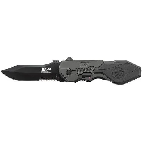 smith-wesson-mp-magic-assisted-opening-folding-knife-primary Battenfeld Knives Smith & Wesson M&P M.A.G.I.C. Assisted Opening Clip Point Folding Knife 3 3/5" Blade Black