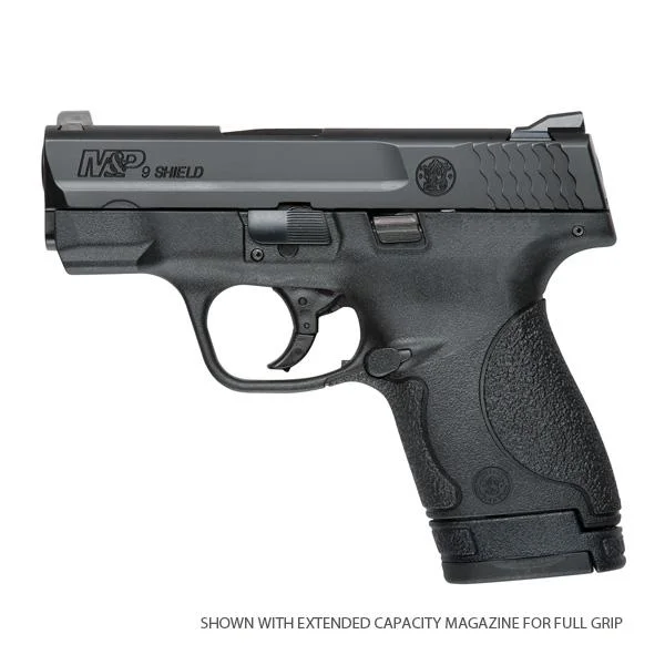Smith & Wesson Inc. Smith & Wesson M&P Shield Compact Handgun 9mm Luger 8rd Magazine 3.1" Barrel Black with No Safety MA