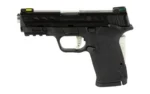 Smith & Wesson Inc. Smith & Wesson M&P Shield EZ Performance Center Silver 9mm Luger 8rd Magazine 3.83" Ported Barrel Thumb