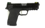 Smith & Wesson Inc. Smith & Wesson M&P Shield EZ Performance Center Silver 9mm Luger 8rd Magazine 3.83" Ported Barrel Thumb