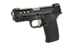 Smith & Wesson Inc. Smith & Wesson M&P Shield EZ Performance Center Silver 9mm Luger 8rd Magazine 3.83" Ported Barrel Thumb