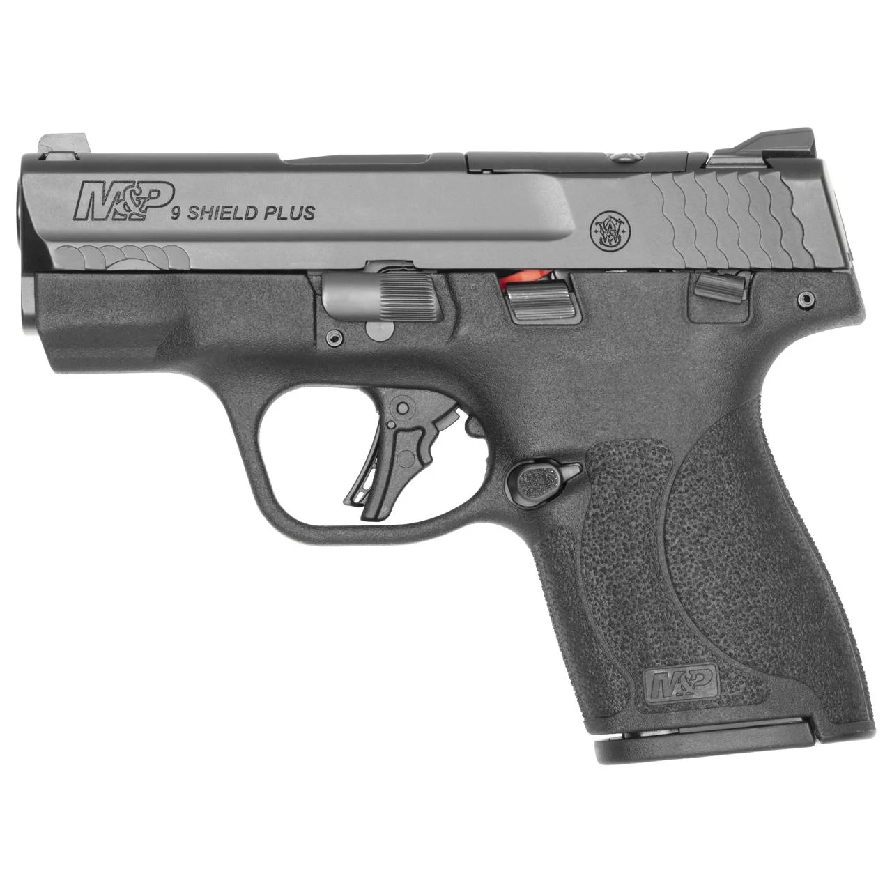 smith-wesson-mp-shield-plus-9mm-ca-compliant-primary Smith & Wesson Inc. S&W M&P Shield Plus Thumb Safety Handgun 9mm Luger 10rd Capacity(2) 3.1'' Barrel CA Compliant