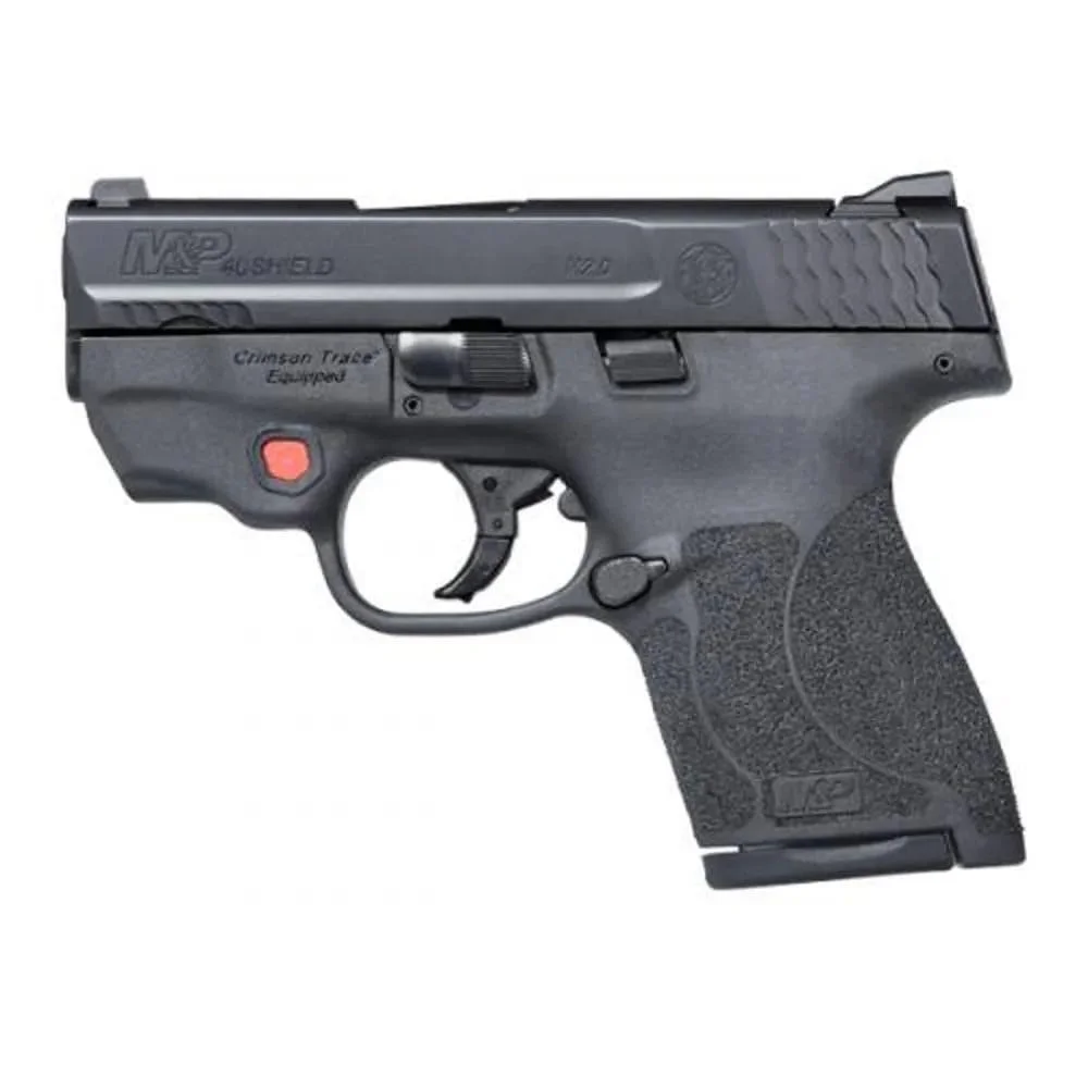 smith-wesson-mp40-shield-m2-0-ct-laser-40-sw-used-primary Smith & Wesson Inc. S&W M&P40 SHIELD M2.0 CT Red Laser Handgun .40 S&W 7rd Magazine 3.1" Barrel - USED