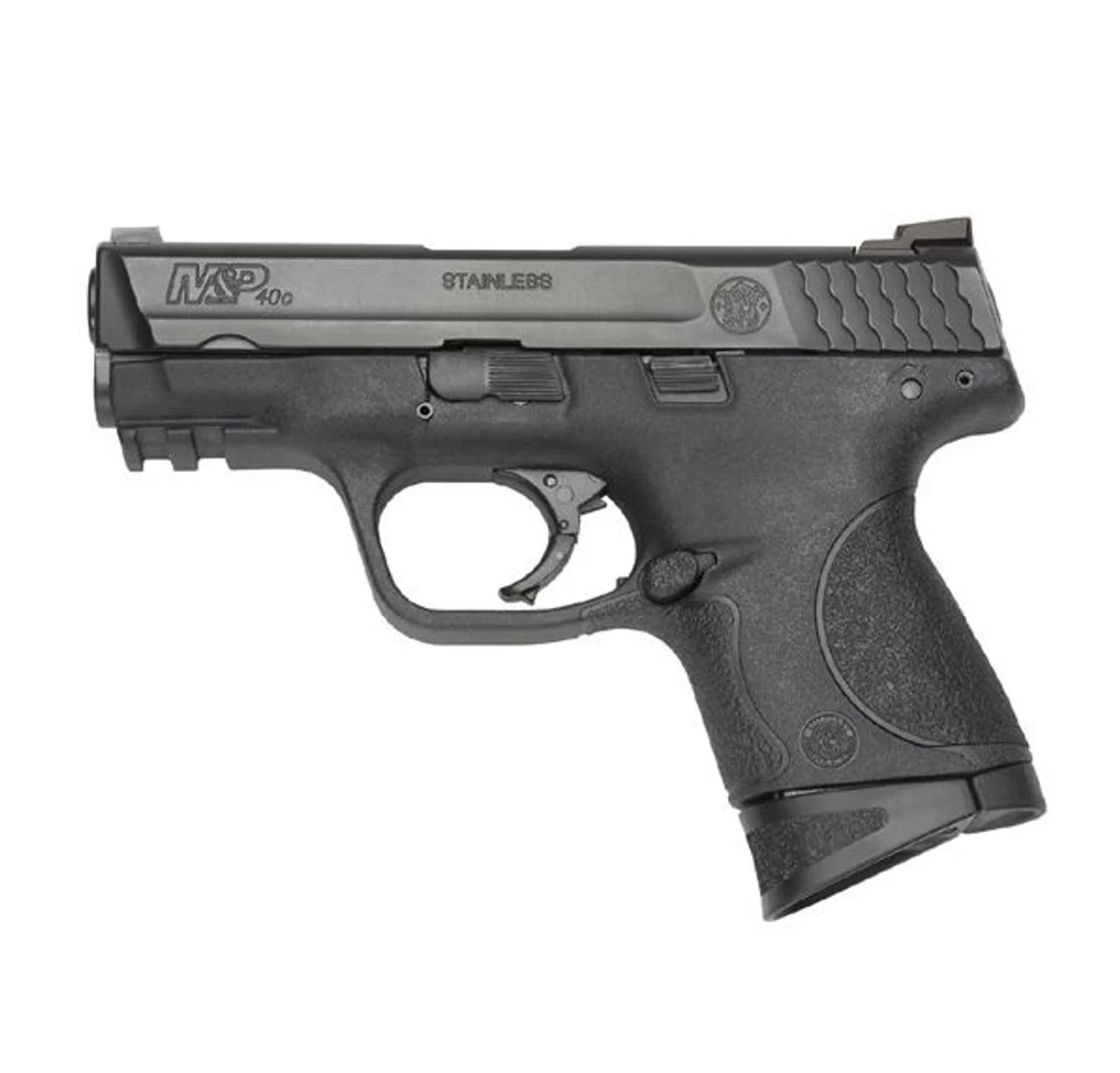 smith-wesson-mp40c-40sw-night-sights-primary-1 Smith & Wesson Inc. S&W LE M&P40C Handgun .40S&W 10rd Magazine 3.5" Barrel No Magazine Safety No Internal Lock Night