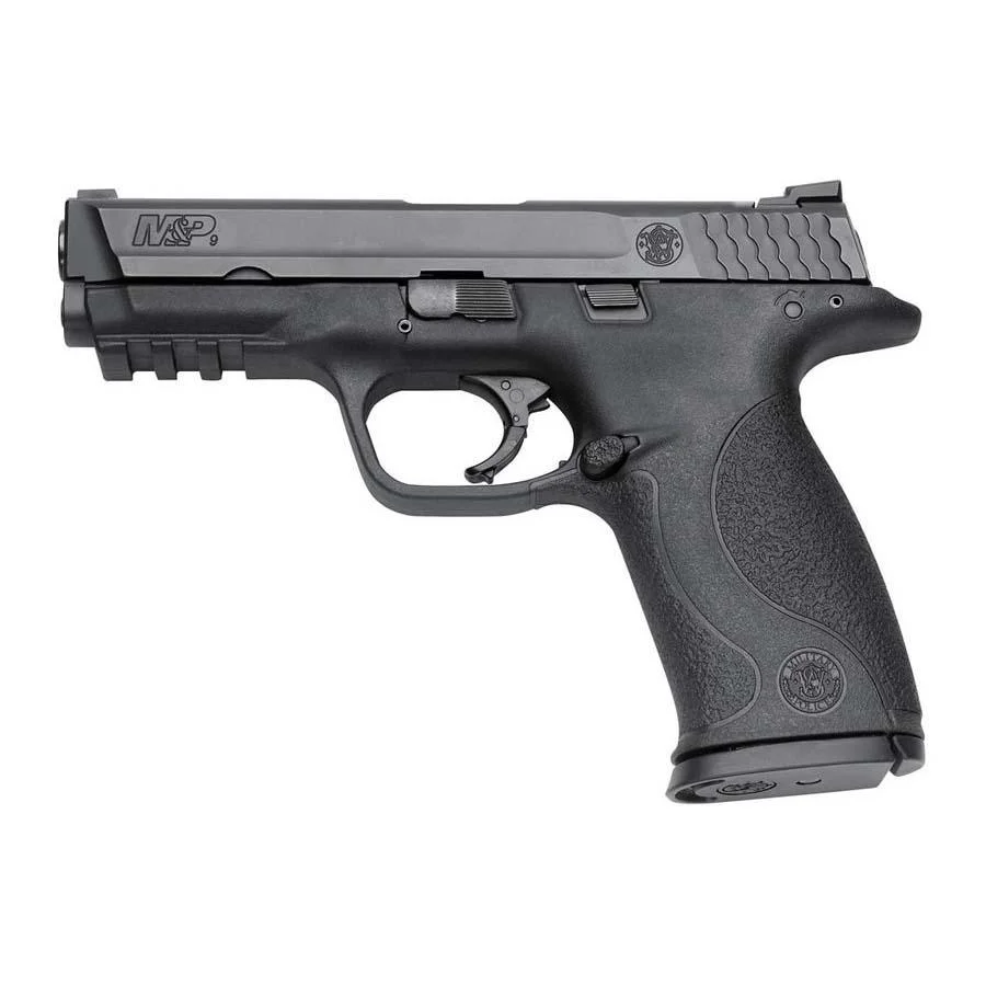 smith-wesson-mp9-9mm-full-size-le-used-primary-1 Smith & Wesson Inc. S&W M&P9 Full Size LE Handgun 9mm Luger 17rd Magazine 4.25" Barrel Magazine Safety- USED