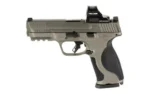 Smith & Wesson Inc. Smith & Wesson M&P9 M2.0 Handgun 9mm Luger 17rd Magazines (2) 4.25" Barrel Silver Metal with Black Grips