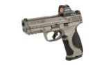 Smith & Wesson Inc. Smith & Wesson M&P9 M2.0 Handgun 9mm Luger 17rd Magazines (2) 4.25" Barrel Silver Metal with Black Grips
