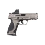 Smith & Wesson Inc. Smith & Wesson M&P9 M2.0 Handgun 9mm Luger 17rd Magazines (2) 4.25" Barrel Silver Metal with Black Grips