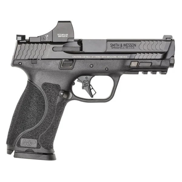Smith & Wesson Inc. Smith & Wesson M&P9 M2.0 Full Size LE Handgun 9mm Luger 17rd Magazine 4.25" Barrel Black with Holosun SCS