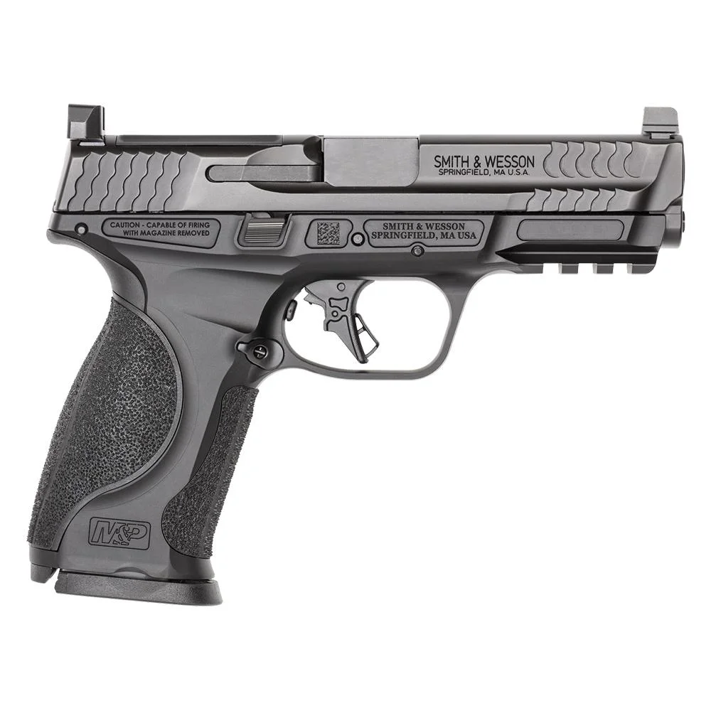 smith-wesson-mp9-m2-0-metal-9mm-used-primary Smith & Wesson Inc. USED Smith & Wesson M&P9 M2.0 Metal Handgun 9mm Luger 17rd Magazine 4.25" Barrel Black Slide Cut for ACRO