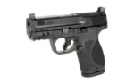 Smith & Wesson Inc. S&W M&P9 M2.0 Compact Optic Ready Handgun 9mm Luger 15rd Magazine 3.6" Barrel Thumb Safety Black
