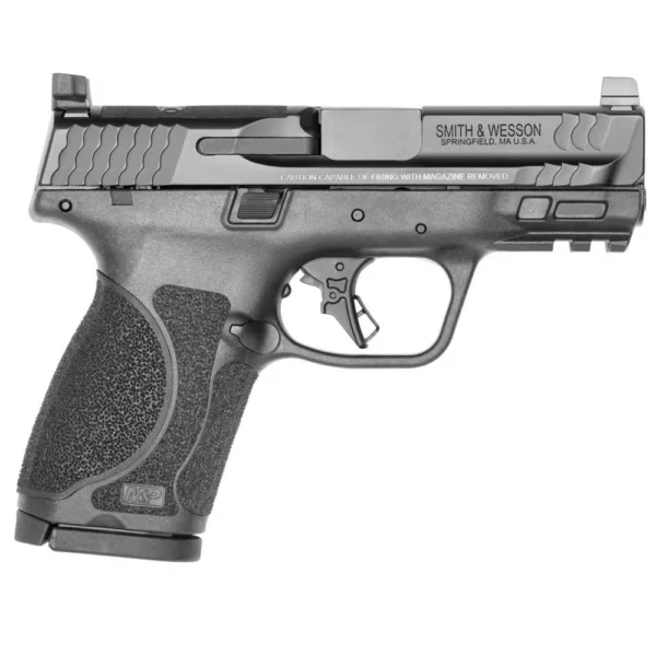 Smith & Wesson Inc. Smith & Wesson M&P 9 M2.0 Compact Handgun 9mm Luger 15rd 3.6" Barrel Black Optic Ready No Thumb Safety