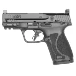 Smith & Wesson Inc. S&W M&P9 M2.0 Compact Optic Ready Handgun 9mm Luger 15rd Magazine 3.6" Barrel Thumb Safety Black