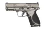 Smith & Wesson Inc. S&W M&P9 M2.0 Metal Optic Ready Compact Handgun 9mm Luger 10rd Magazines(2) 4" Barrel Thumb Safety Load