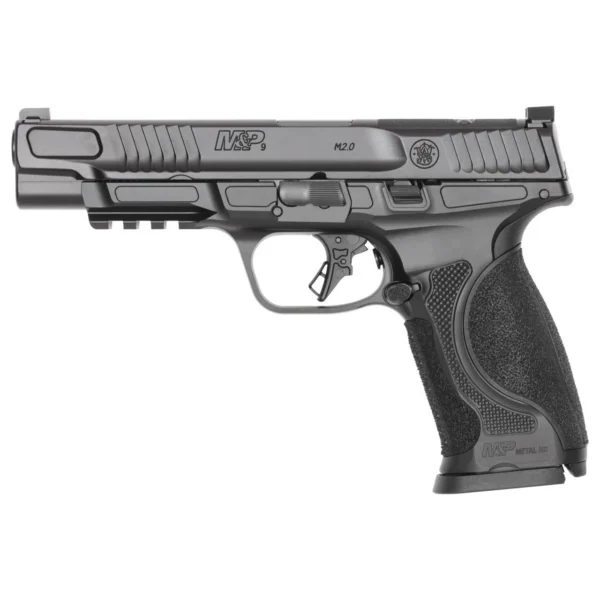 Smith & Wesson Inc. S&W M&P9 M2.0 Metal HD Handgun 9mm Luger 17rd Magazines(2) 5" Barrel Optic Ready NO Thumb Safety Black