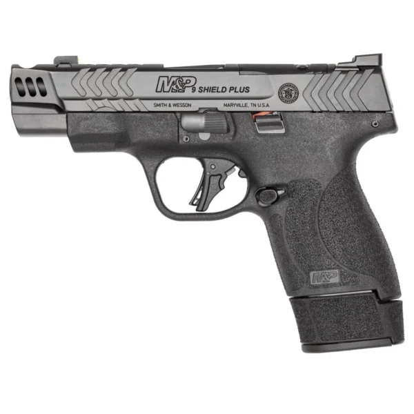 Smith & Wesson S&W PC M&P SHLD PLS 9MM 4" PRT BK OR