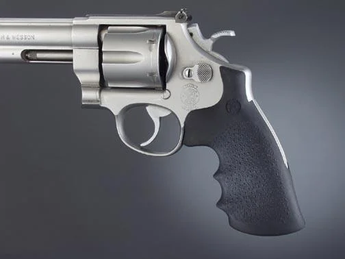 Hogue Inc. Hogue S&W N Convertion Kit - Round to Square Butt - Rubber Monogrip