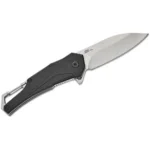 Battenfeld Knives Smith & Wesson Oasis Carabiner Folding Knife 3" Drop Point Blade Black