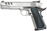 Smith & Wesson Inc. S&W PC Model 1911 Handgun .45 ACP 9rd Magazine 5" Stainless Barrel Blue Grip