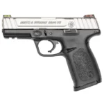 Smith & Wesson Inc. Smith & Wesson SD40 VE Handgun 40 S&W 10rd Magazine 4" Barrel Two Tone Black Silver CA Compliant USED
