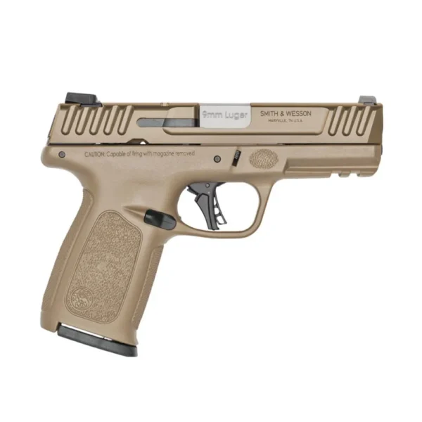 Smith & Wesson Inc. Smith & Wesson SD9 2.0 Handgun 9mm Luger 16rd Magazine 4" Barrel FDE with Surefire EP3 Ear Plugs 24dB
