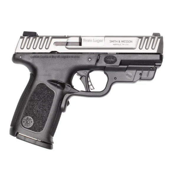 Smith & Wesson Inc. USED Smith & Wesson SD9 2.0 Handgun 9mm Luger 16rd Magazine 4" Barrel Two Tone with Laser
