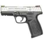 Smith & Wesson Inc. Smith & Wesson SD9 VE HI VIZ Sight Handgun 9mm Luger 10rd Magazines 4" Barrel Silver Slide with Black