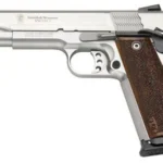 Smith & Wesson Inc. S&W PC SW1911 Pro Series Brown Grip Handgun 9mm Luger 10rd Magazine 5" Barrel Stainless-DEMO