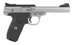 Smith & Wesson Inc. Smith & Wesson SW22 Victory Handgun .22 LR 10rd Magazines (2) 5.5" Barrel Silver with Black Grip CA