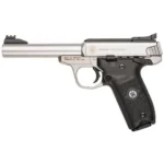 Smith & Wesson Inc. Smith & Wesson SW22 Victory Handgun .22 LR 10rd Magazines (2) 5.5" Barrel Silver with Black Grip CA