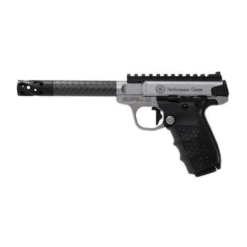Smith & Wesson Inc. Performance Center SW22 Victory Target Model Carbon Fiber Barrel Optic Read