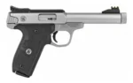 Smith & Wesson Inc. Smith & Wesson SW22 Victory Handgun .22 LR 10rd Magazines (2) 5.5" Threaded Barrel Silver with Black Grip
