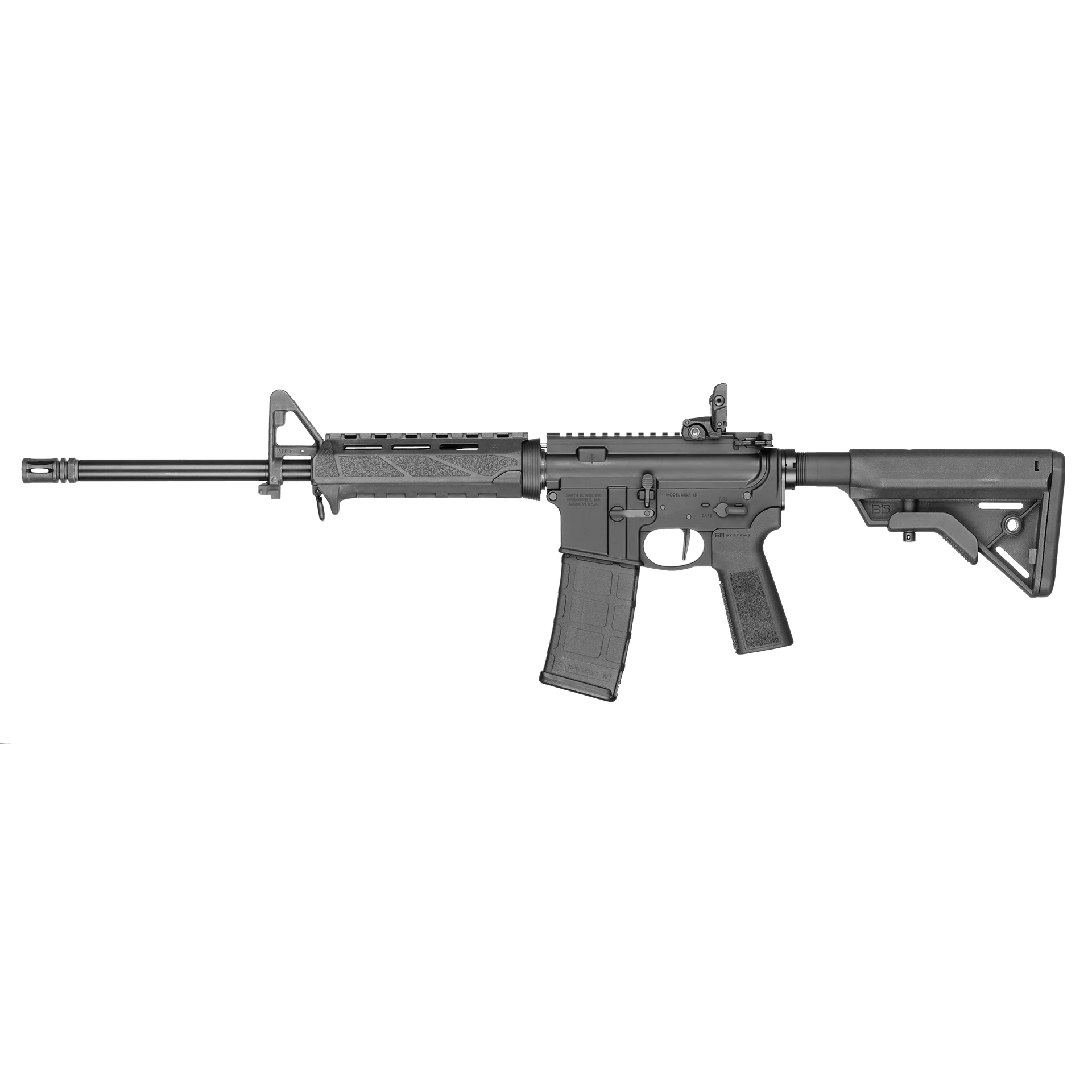 smith-wesson-volunteer-xv-556-primary Smith & Wesson Inc. Smith & Wesson Volunteer XV M-LOK Rifle 5.56 NATO 30rd Magazine 16" Barrel Black Black Grip