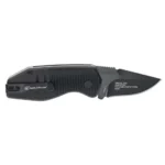 Battenfeld Knives Smith & Wesson Special Ops Auto Mini Folding Knife 1-9/10" Drop Point Blade Black