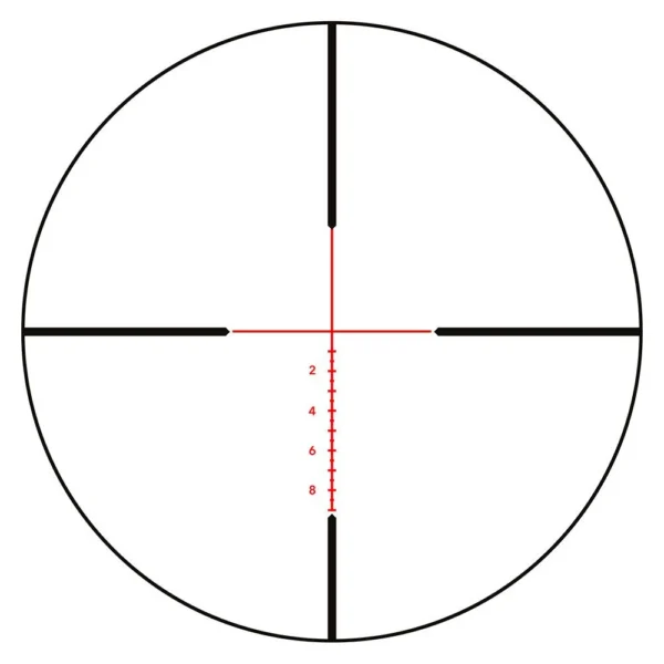 German Precision Optics Spectra 6x Rifle Scope 3-18x56 30mm SFP Ballistic BRi Illum. Black