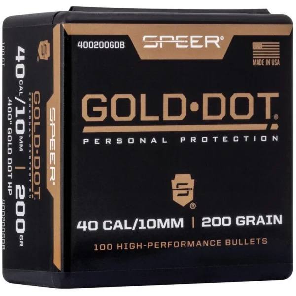 Speer Ammunition SPR GOLD DOT .400 200GR HP 100CT