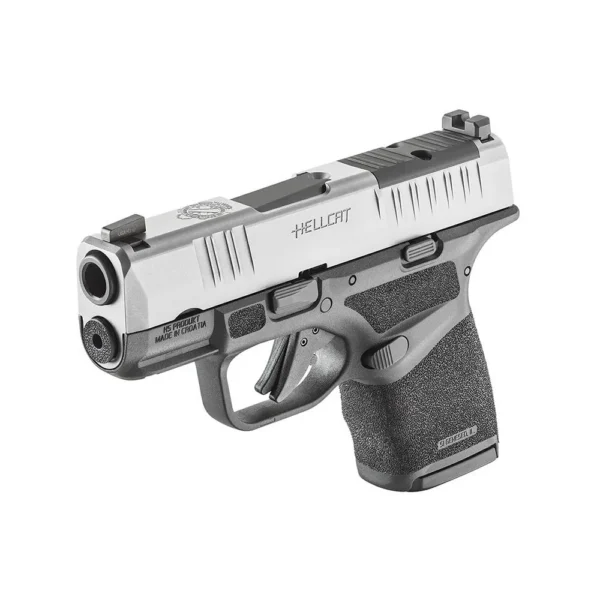 Springfield Armory Springfield Hellcat OSP Low Capacity Handgun 9mm Luger 10rd Magazines 3'' Barrel Stainless Slide/Black