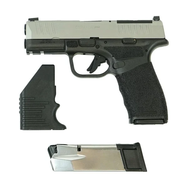Springfield Armory Springfield Hellcat Pro OSP Low Capacity Handgun 9mm Luger 10rd Magazines(2) 3.7" Barrel Stainless