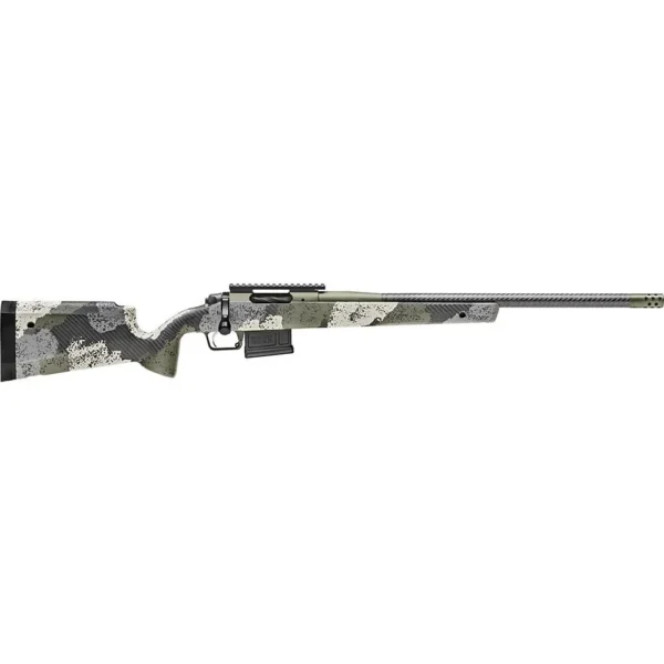 Springfield Armory Springfield 2020 Waypoint Rifle 6.5mm Creedmoor 5rd Magazine 22" Carbon Fiber Barrel Evergreen Camo Stock