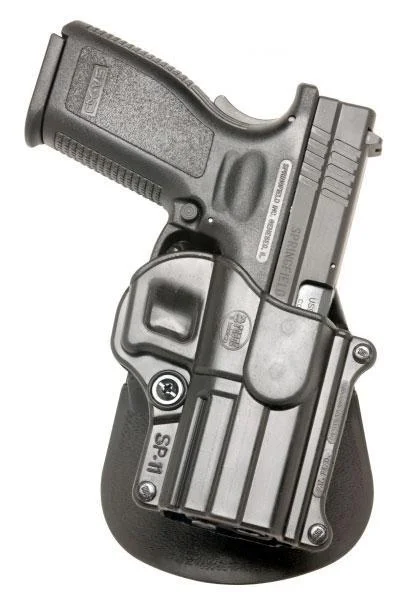 FOBUS USA LLC Fobus Standard Paddle Holster for Springfield XD Black Left Hand