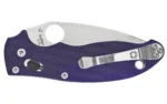 SPYDERCO MANIX 2 G-10 DARK BL 3.375" - alternate view 2